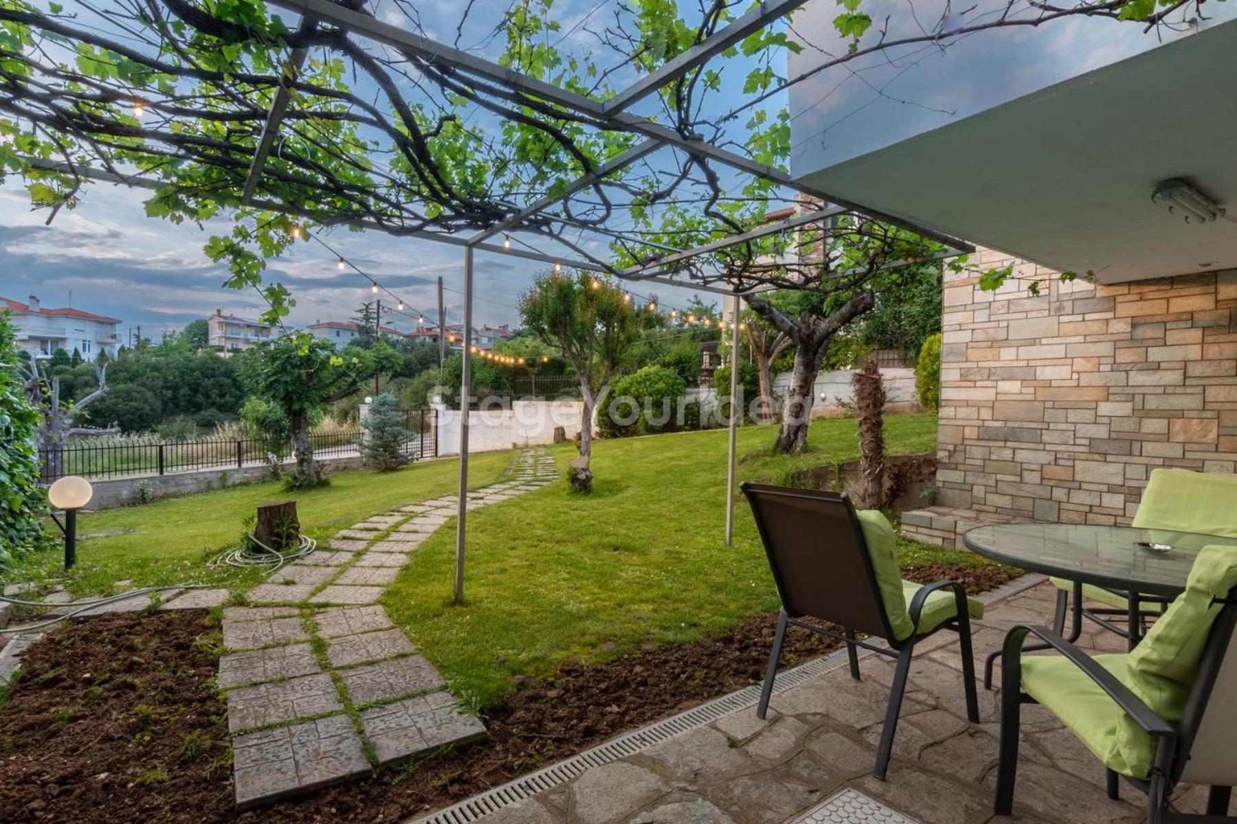 Traditional Villa Appartment With Garden, Also For Gatherings ,15 Minutes From Thessaloniki Airport Екстериор снимка